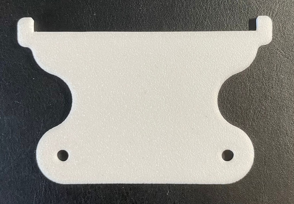 Bohrvorlage für Brechschutz Doppel